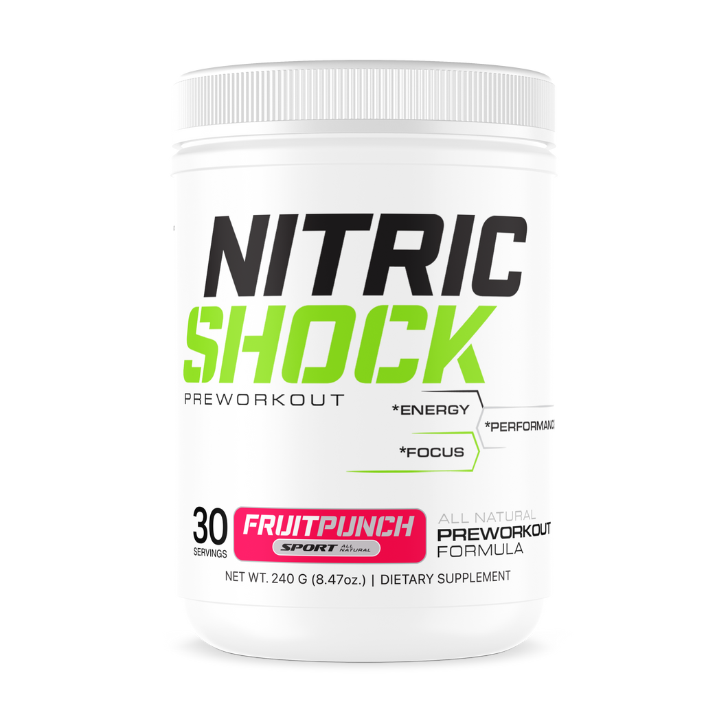 Nitric Shock Sport - Natural Pre-Workout